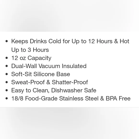 *Reduce 2pk 12oz Wine Tumbler - White/Cotton (Pink) - Picture 5 of 6